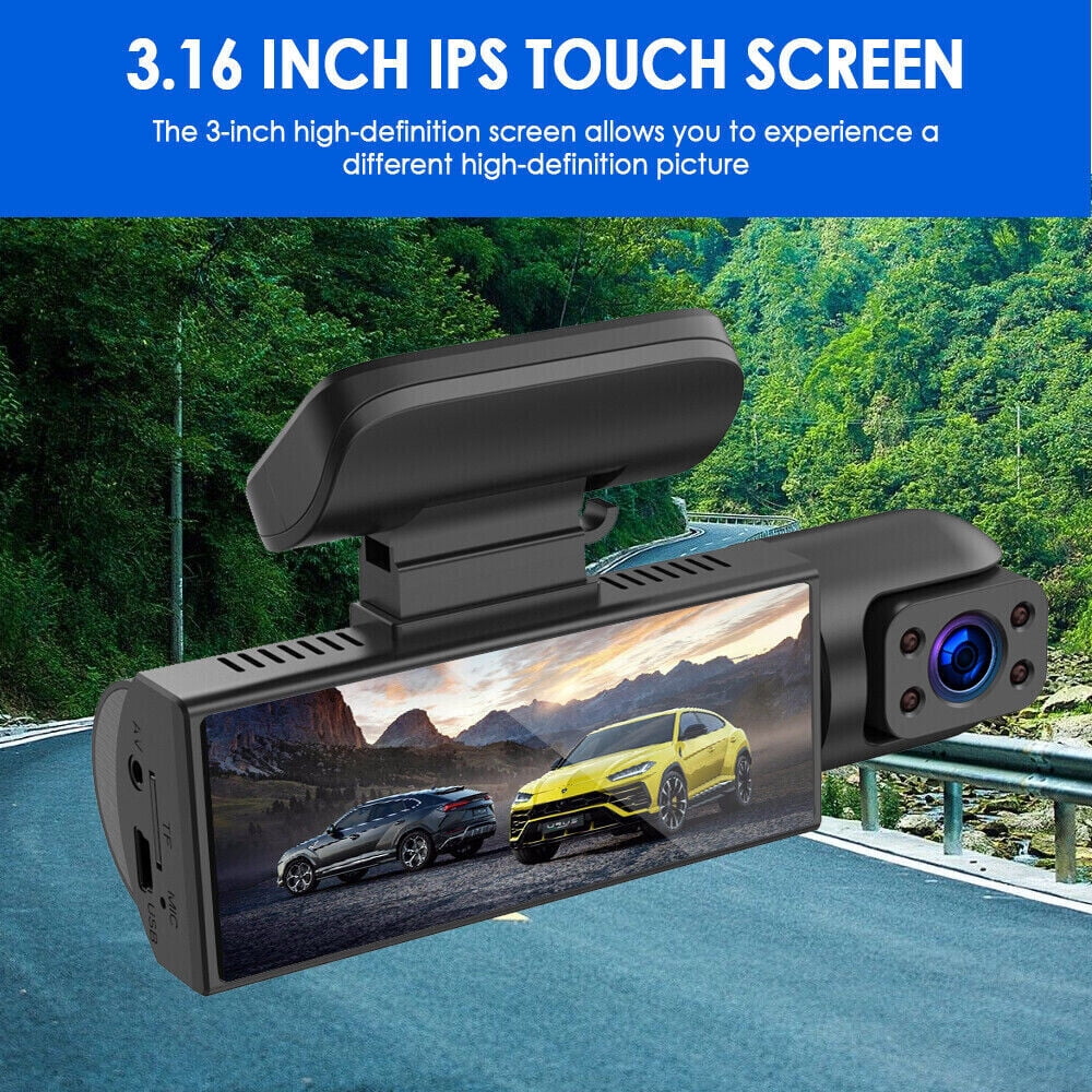 Dash with - Your Front Safety and Recording G·PEH Dual Ensure Lens Cam Inside Road