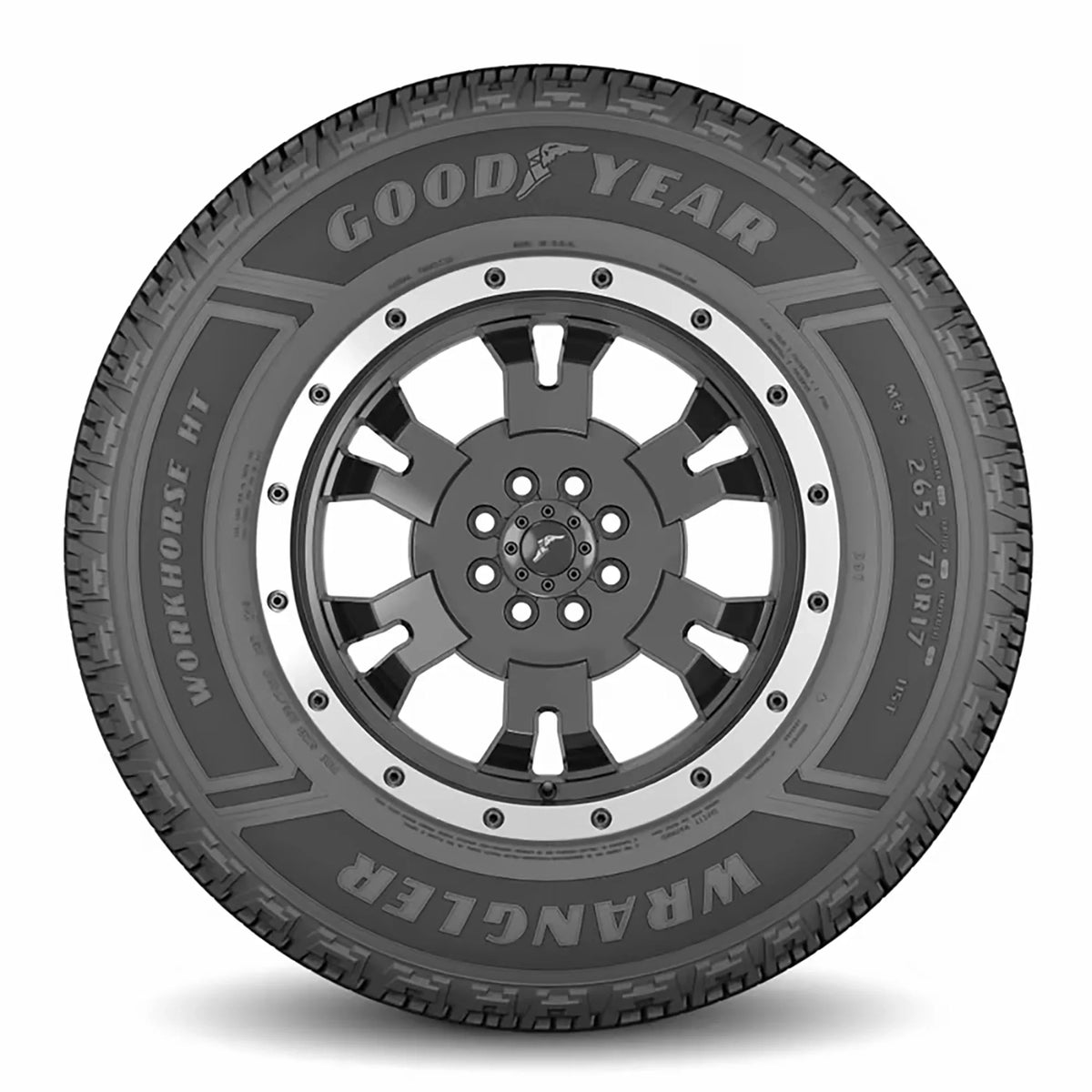 Workhorse E 120/116R Season Wrangler Light HT Truck Goodyear LT245/75R16 Tire All