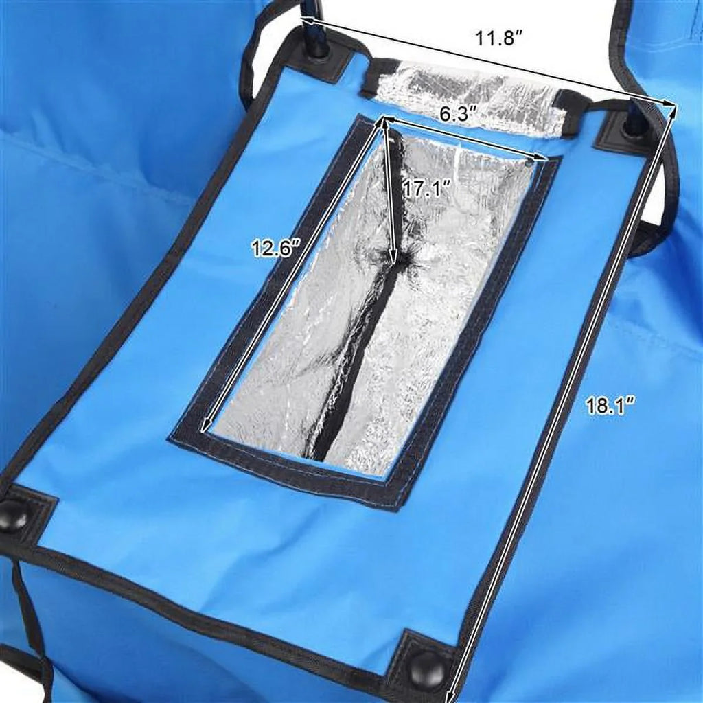 Double High Patio Beach Carrying Outdoor Portable Blue Camping Beverage Strength Table Mini Holder Chair, SYTHERS Chair, Outdoor with for Beach Bag, Camping Chair Park Folding Pool
