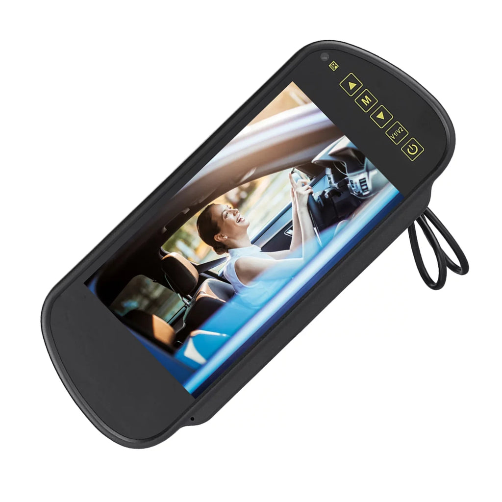 Rearview Monitor Auto Bracket 7inch Mirror View LCD Car Dimming Mirror- With Rearview Camera Car Lsaardth Rear