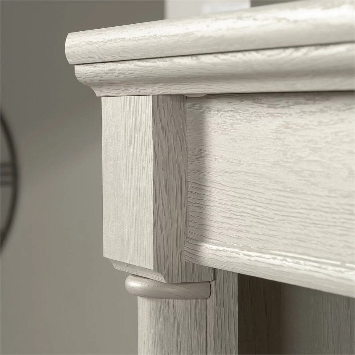 Library Bookcase Bookcase, Glacier Palladia 5-Shelf Finish Oak Sauder