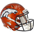 Broncos Autographed Manning Denver Peyton Authentic Riddell Helmet Flash Speed