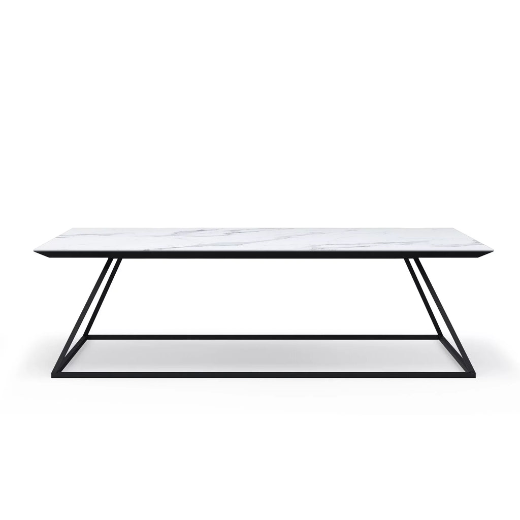 Carrara B-Modern Savvy White Table Coffee Modern