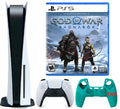 / War Disc 2022 Bundle Gaming Silicone Console Version PlayStation_PS5 God with Newest Skin Controller of Cover Ragnark