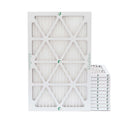 7/8 x Actual Pleated 13 Size: Air by 24-1/2 x Pack of Glasfloss. 14x25x1 12 Filters MERV 13-1/2
