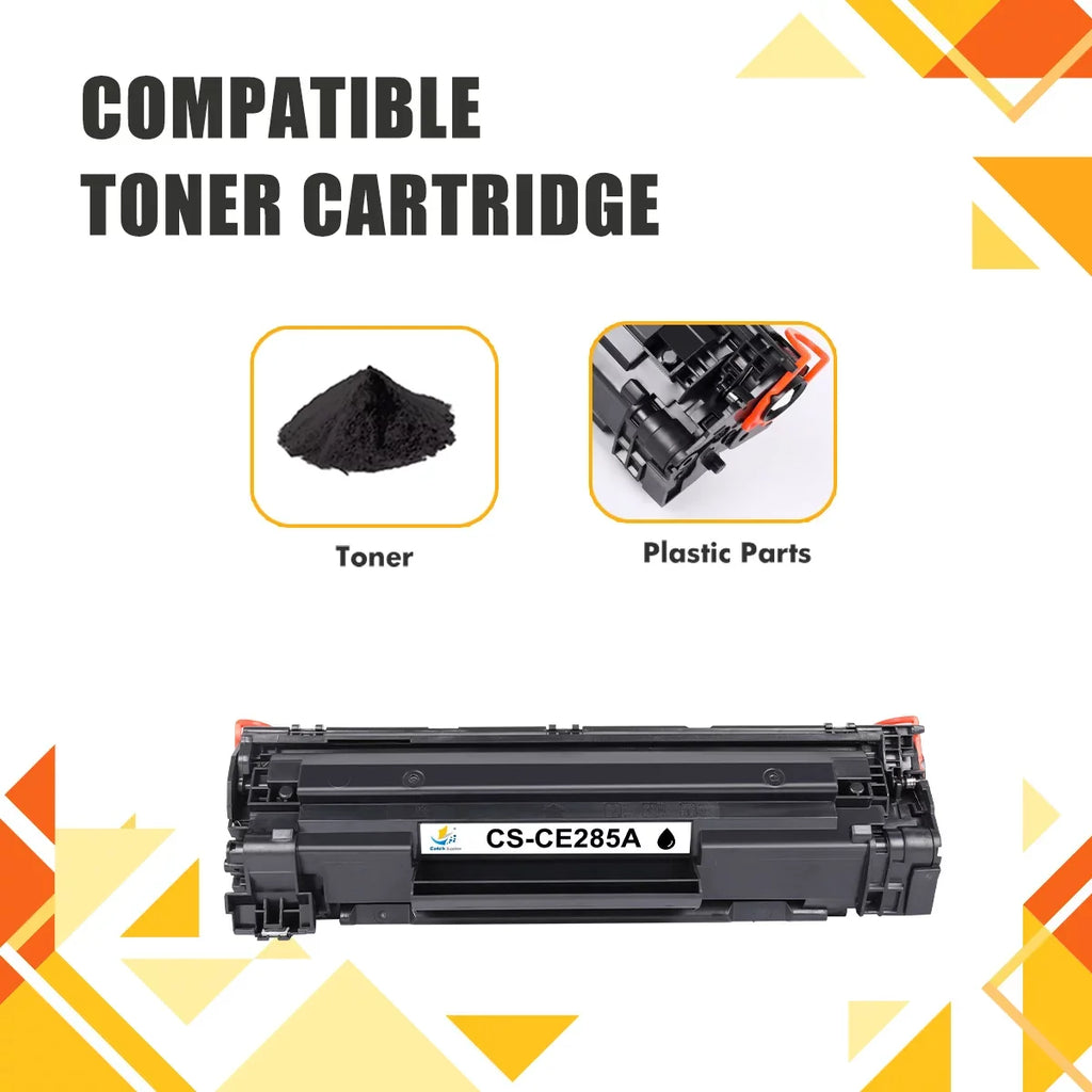 P1102 Series M1217nfw P1005 85A for for HP Cartridge M1217 Pro CE285A LaserJet P1102whp Compatible Black CE285A M1212 85A P1102w * Ink HP Toner Printer M1132 M1210 2 MFP M1212nf