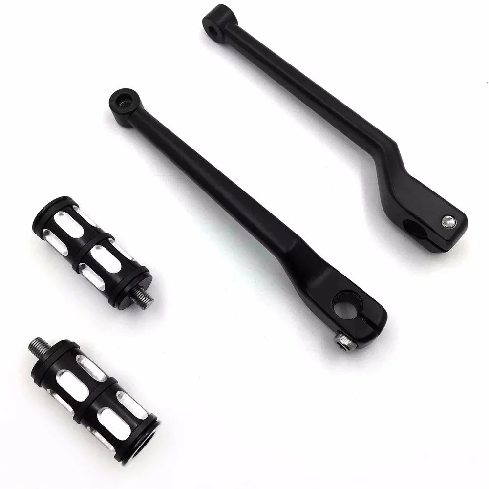 Levers For Style Heel Davidson Shift Toe Black Shift Levers/Gear Aluminum Shifter Pedal later and 011- Trike Motorcycle Pegs 2008 Harley w/ HTT-