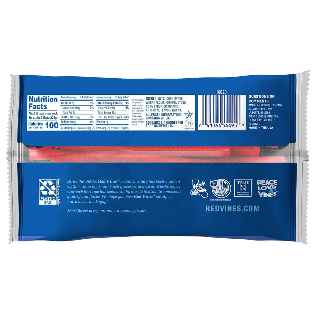 Ropes Ounce Vines Bag Red of 12 (Pack 14)