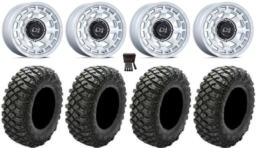 Yamaha Chamber Rhino Rhino 14" Suzuki Black Brute Force 30" Rincon Kawasaki Honda KingQuad XR Crawler Tires Wheels Si