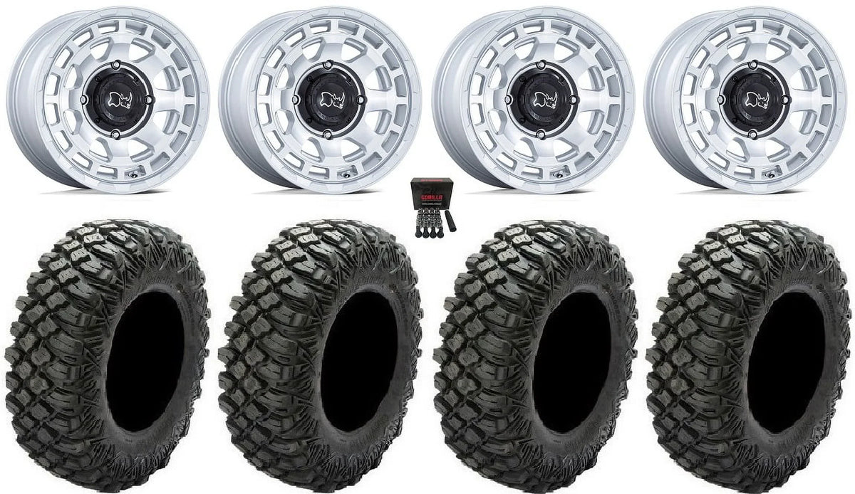 Yamaha Chamber Rhino Rhino 14" Suzuki Black Brute Force 30" Rincon Kawasaki Honda KingQuad XR Crawler Tires Wheels Si
