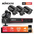 Recorder Remote KKmoon Full 8CH 1080P HD Digital Monitoring Phone Video with DVR CCTV Recorder,