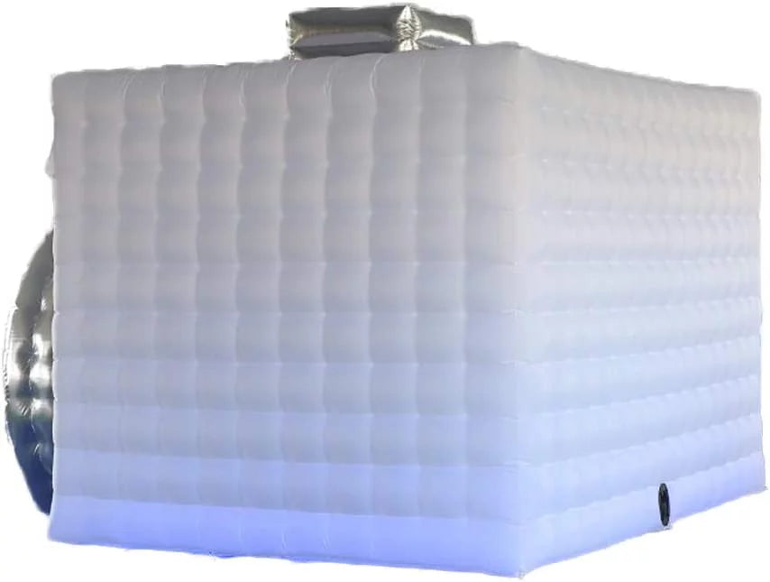 Booth Exhibition Photo Blower, Enclosure Tent Shaped Event, Photo Inflatable Show, Wedding, Camera for with Cube Miumaoev Booth 3.52.82.5M Backdrop Inflatable
