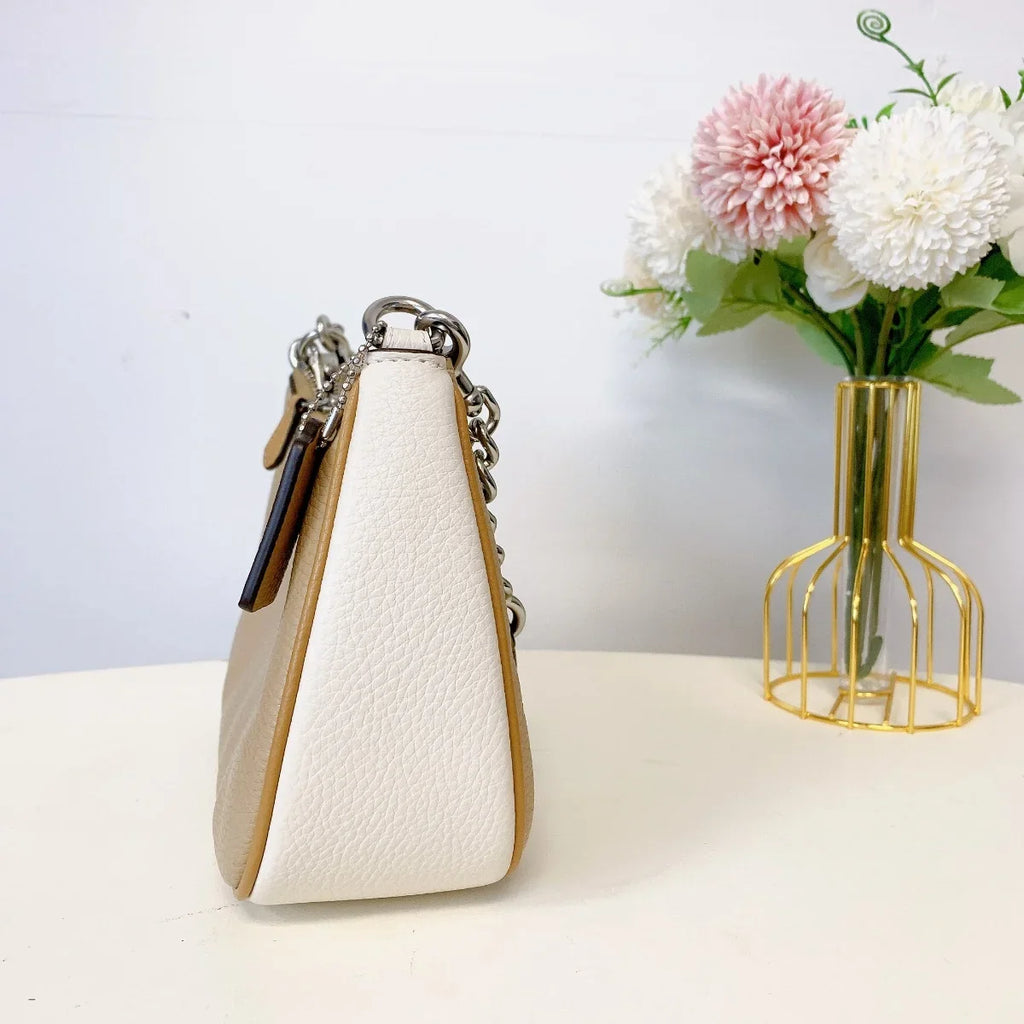Sandy Bag Teri Multi Silver CA173 Coach Shoulder Colorblock Beige In IN