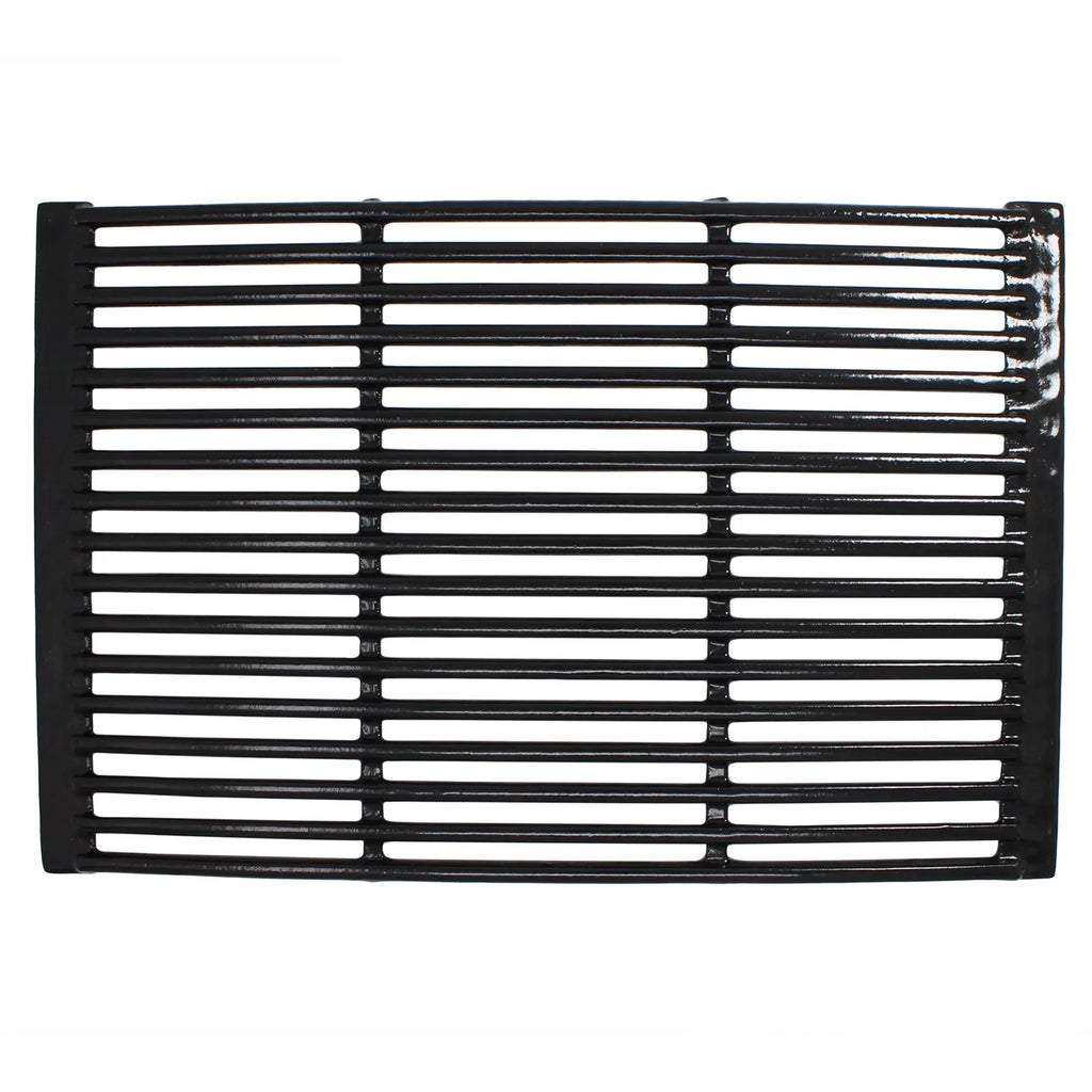 '- Plate & BBQ Enameled 810-6320-B 2 for 3 Heat Cast Tamer, Grill 19" & Barbeque Flavorizer Grates Shield Tent Parts Iron Replacement Bar Charmglow Porcelain Grid Flame Cooking Compatible