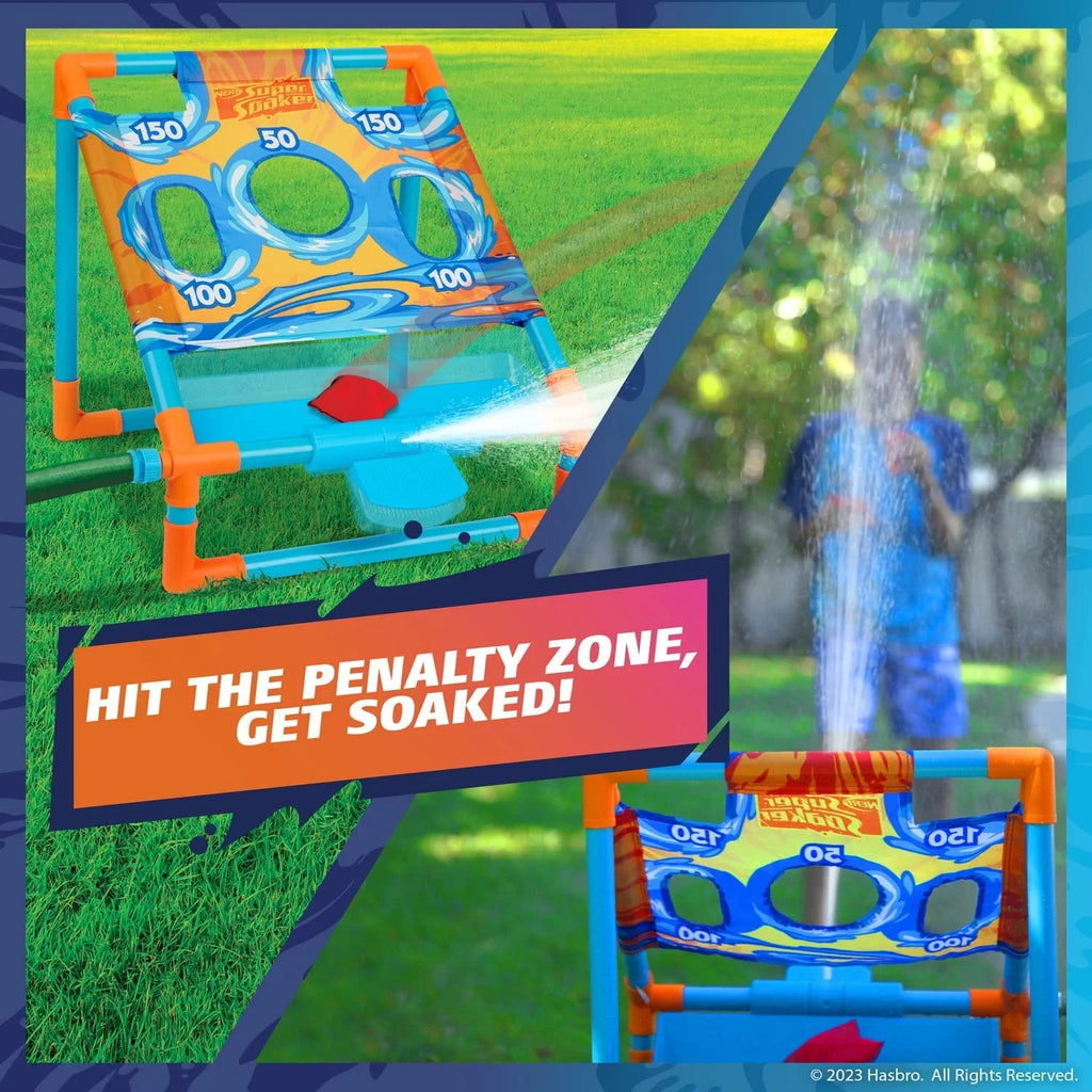 NERF by WowWee ‚ÄòN Game Toss Splash Soaker Super