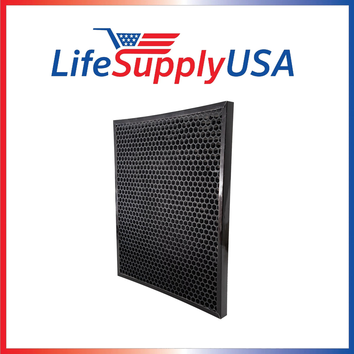 Trap HEPA Purifier for AD with MERV Air Filter 17" LifeSupplyUSA Gas Replacement VOC Carbon 17