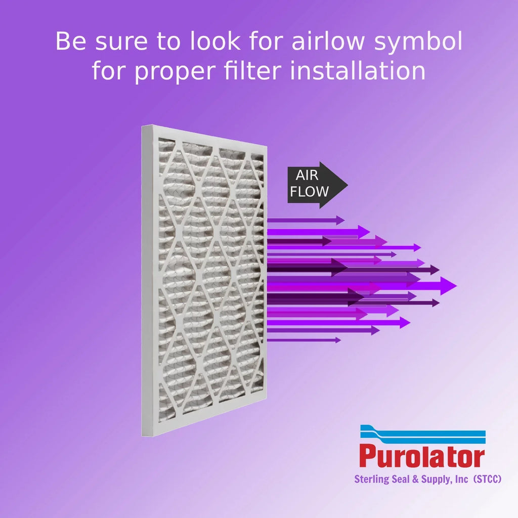 Pack) Pleated DMK80 Filter, 16x20x4, Mechanical Air (3 MERV Extended Purolator 8, Surface