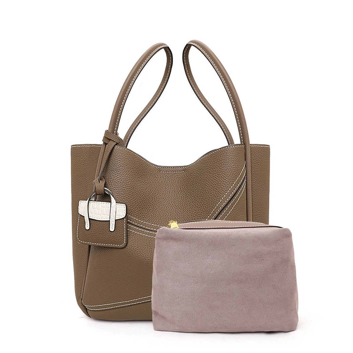 bag commuter 2024 Tote Fashion Aidrani women's leather Ladies bag new retro