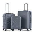 Luggage Set with Travel Durable - Effortless ABS Lock TSA