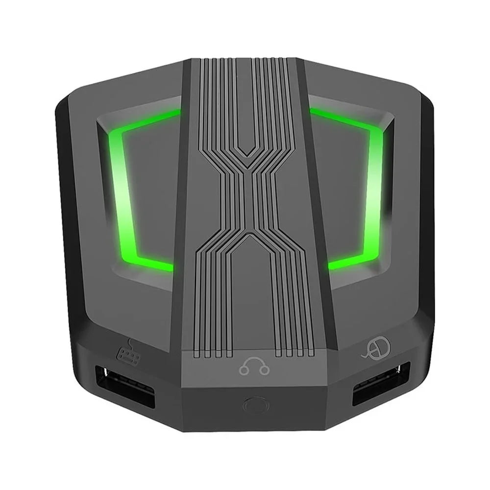 Breathing for Four-color Light Walmeck Mice Replacement 360 with Keyboard XBox N-Switch Portable PS3 Adapter Converter One and P6