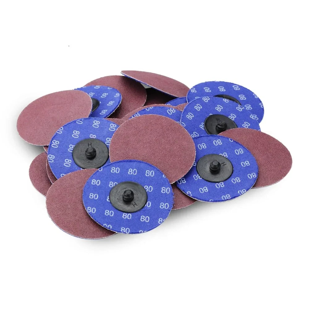 Aluminum Grit 3", Pack Quick 80 25 - Sanding Discs Oxide BHA Change