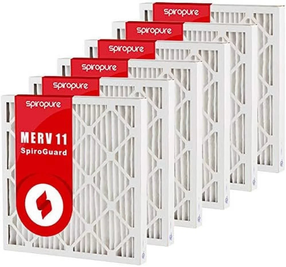 filters 16x20x2 merv in pleated pack) (6 - air 11 made