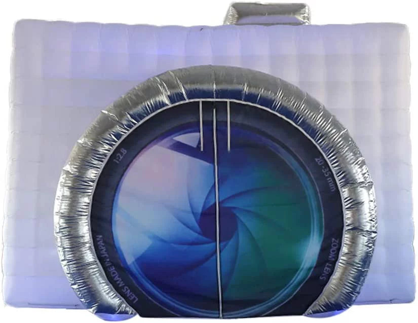 Booth Exhibition Photo Blower, Enclosure Tent Shaped Event, Photo Inflatable Show, Wedding, Camera for with Cube Miumaoev Booth 3.52.82.5M Backdrop Inflatable