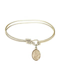Eye St. Tours Gold-Filled Hook Bangle in 3/4 Martin Bracelet w/ of 5 Oval inch