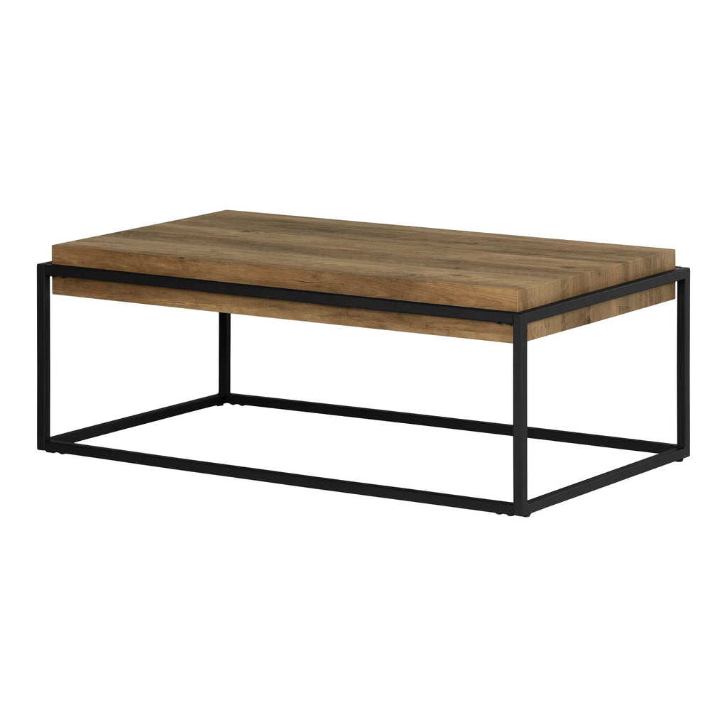 Brown Table, Coffee Shore Industrial Acacia South Urban Modern Mezzy,