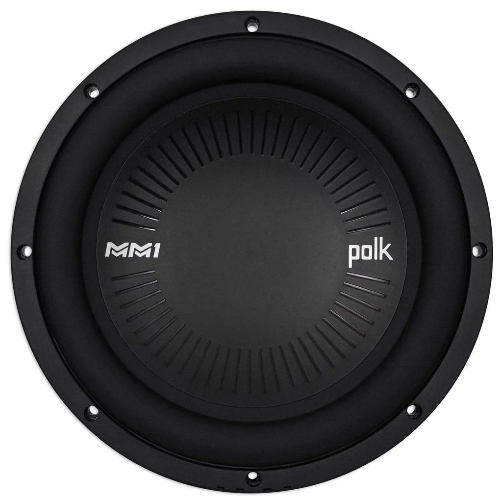 Car Enclosure Sub Subwoofers+Vented 2400w Audio Box Audio 10” (2) MM1042DVC Polk
