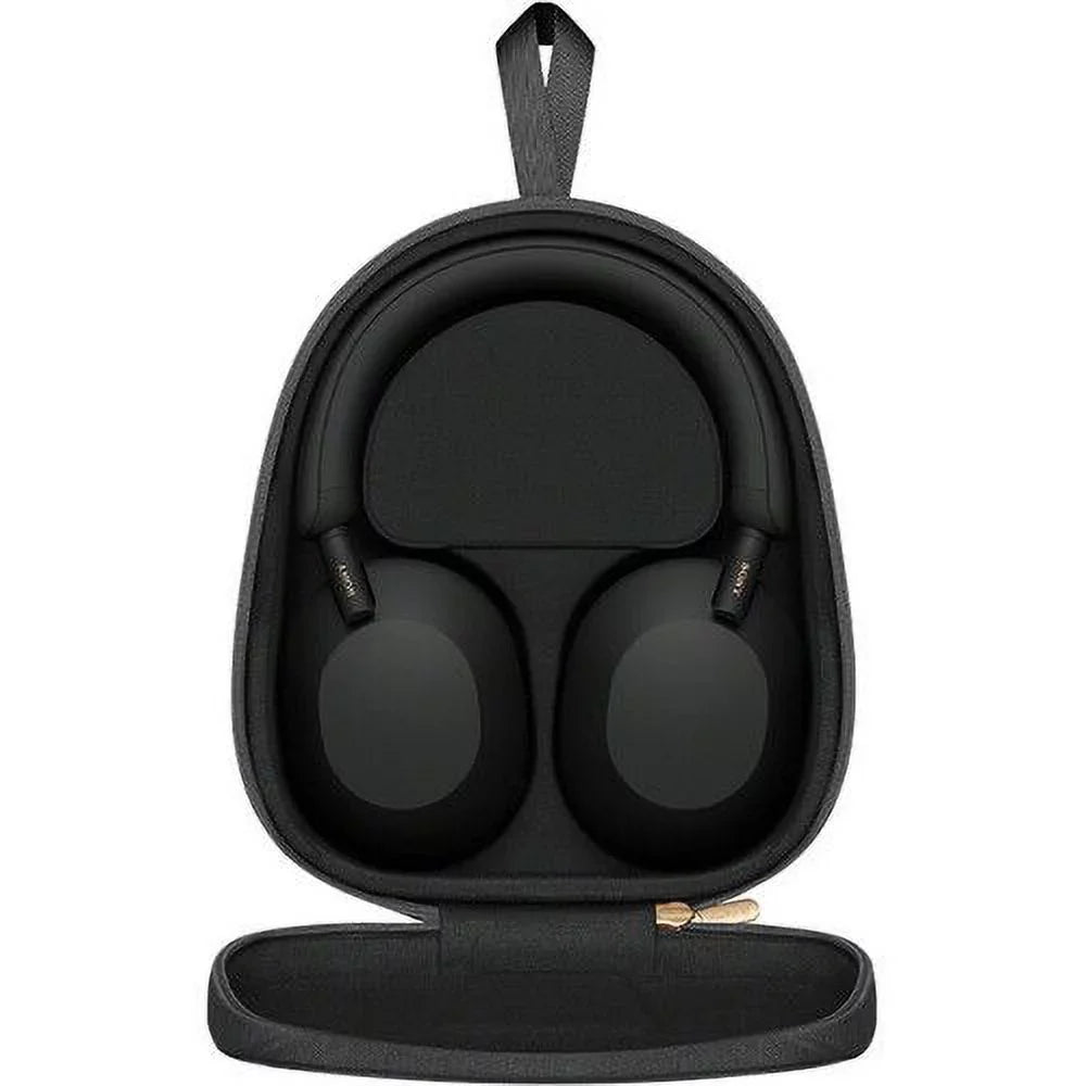 Industry Alexa Headphones Cancelling Hands-Free Control Black Audio, Crystal WH-1000XM5 and ( Calling, Leading Microfiber Cleaning Clear Sony Cloth Noise Voice ZeeTech Wireless ), + Hi-Res