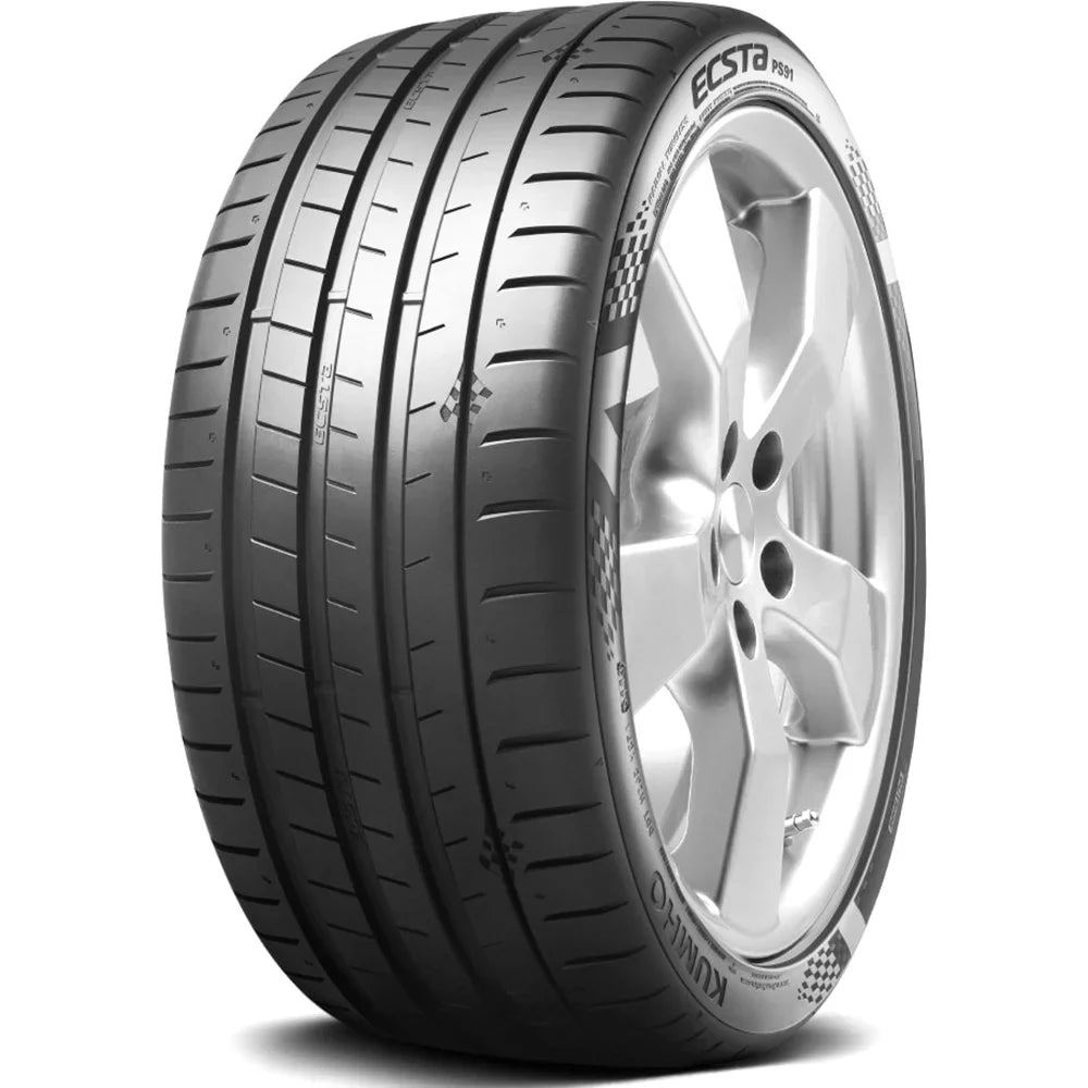 Touring Performance (TWO) Titanium, 2012-18 2017-23 Tires High XL Civic Honda 235/40ZR18 PS91 Ecsta of Sport 95Y Pair Focus Kumho Ford Fits: 2