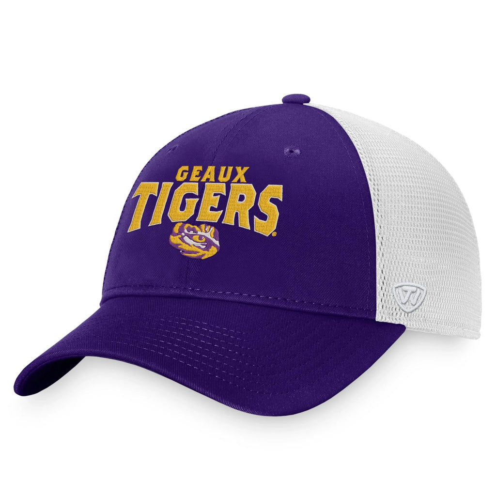 Tigers Hat Trucker Breakout Men's LSU Purple Snapback - of OSFA the World Top