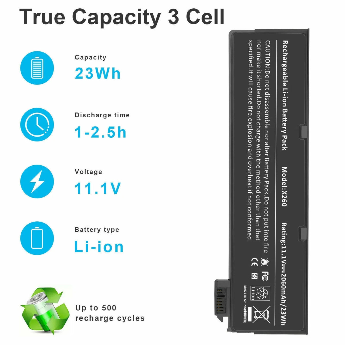 ThinkPad X260 68+ T440S Lenovo for 121500146 121500147 T440 X240 T450s / X250 Battery