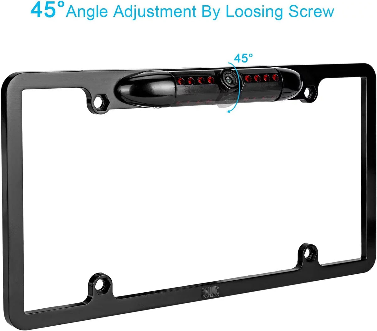 Absolute INE-W970HD Camera for Plate INEW970HD Backup Rearview Frame License Black ALPINE