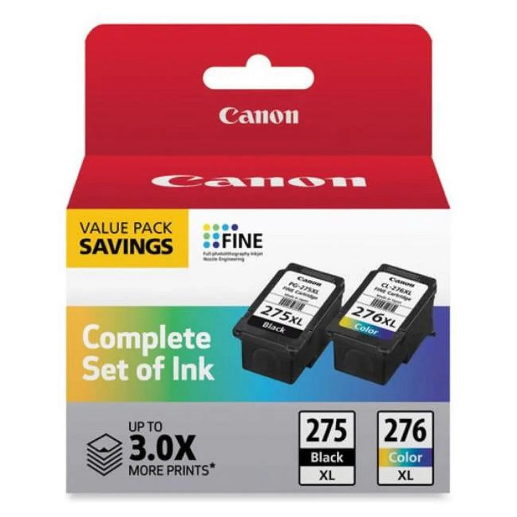 Black/Tri-Color Canon Multipack (PG-275XL/CL-276XL) High-Yield Ink, 4981C008