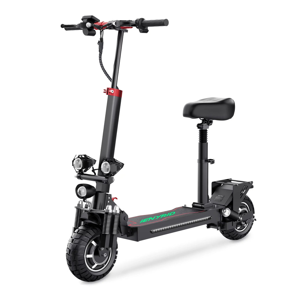 IE-ES10 Folding Fast E-Scooter Electric Inches Scooter Adult Seat 10 With