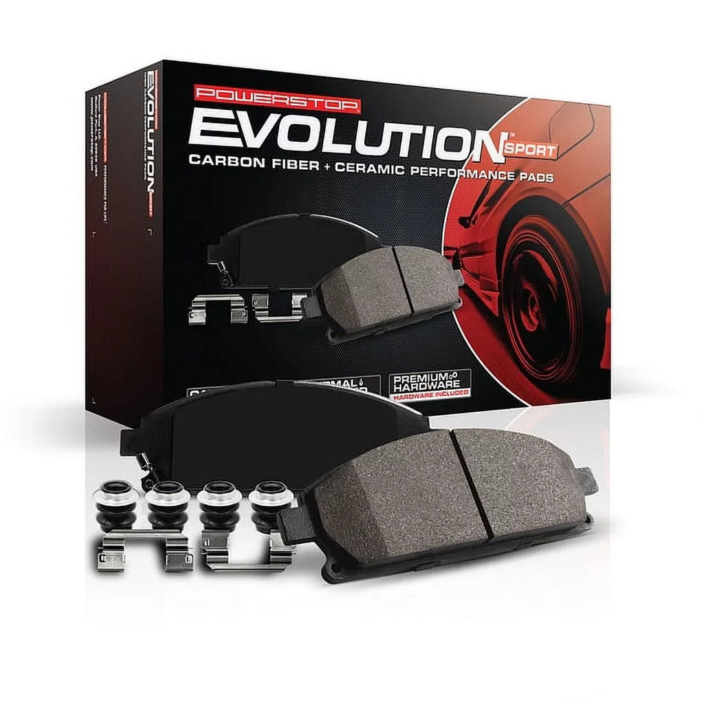 2019 Ceramic Evolution Z23-2019 Pads Fits Power Brake Encore Buick Carbon-Fiber Stop Z23 Front