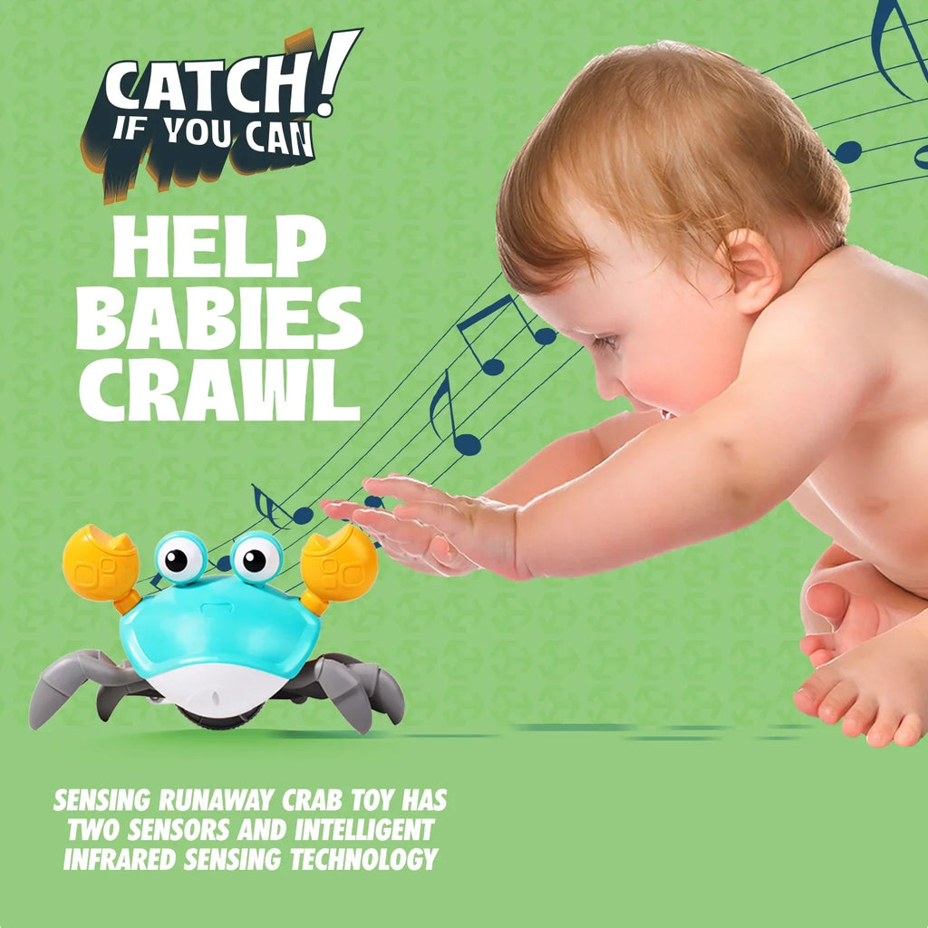Birthday Learning & 36 12 Crawling Ideal - 6 Colorful Old Christmas 7 And Toys Toddlers For 3 8 5 10 Baby 9 & Months Crab Sophron Gift Crawl Infant 11 Kids Walking 4