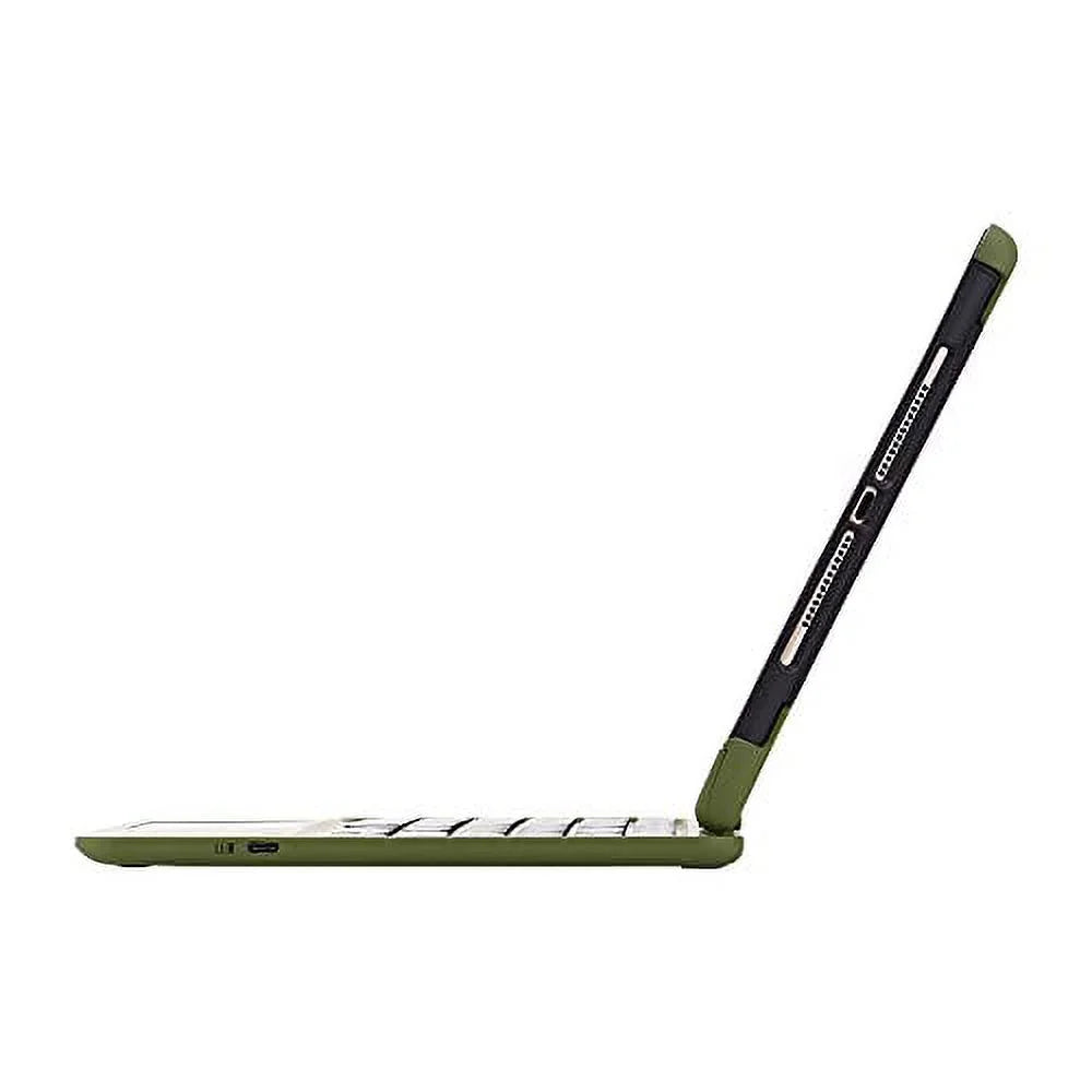 Rotatable for - Keyboard Air - 10.2 9th 10.5 Pro 10.5 Clickable iPad - Camo - 2021 - 2019 7th, iPad Touchpad iPad - 2019, Case Air Generation 9th 2017 8th 2020 Green iPad Backlit Wireless 360 3