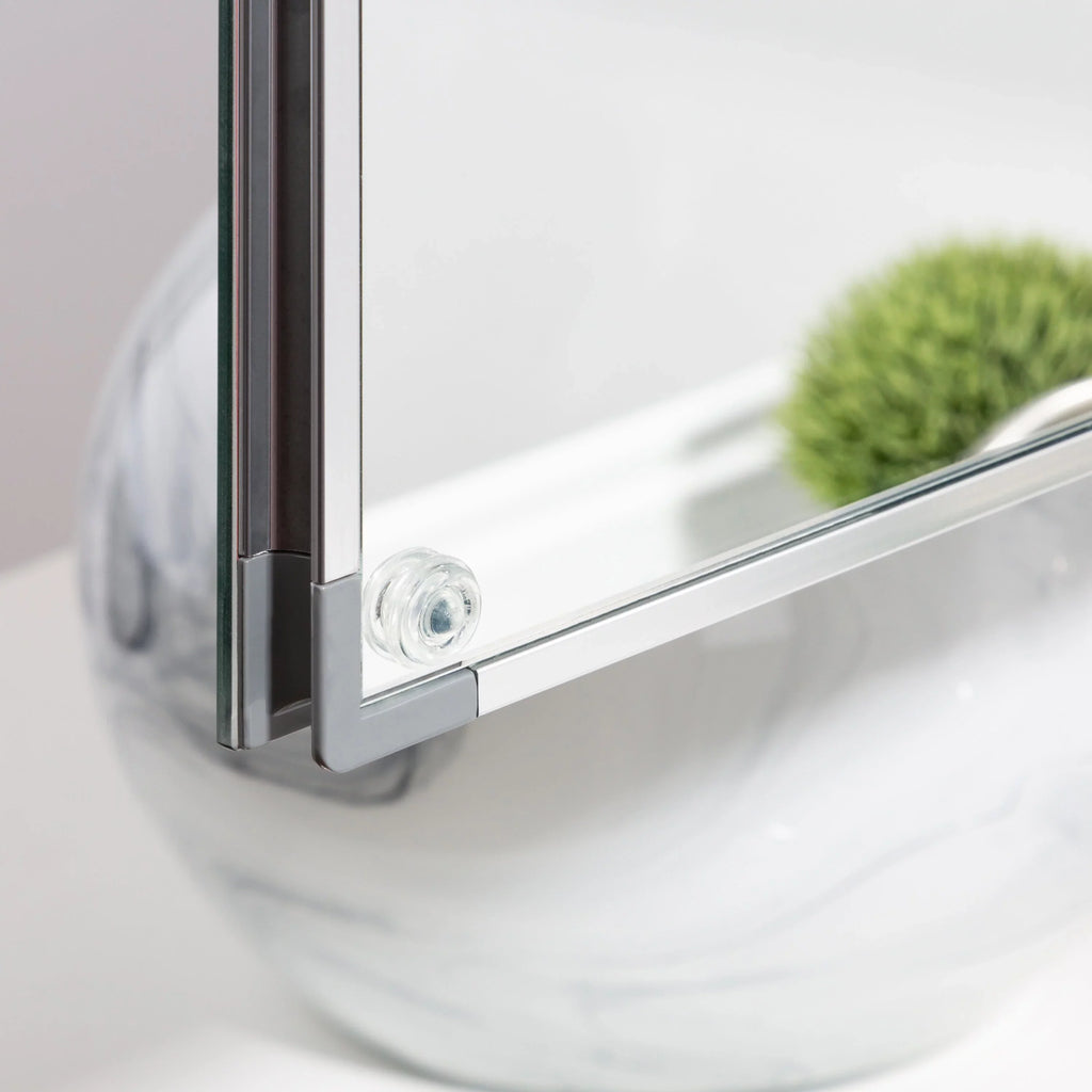 Reflections Elegant Double Cabinet Door Medicine Mirror