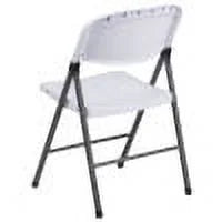 Furniture Series Flash HERCULES White Charcoal with Capacity Plastic Frame Chair lb. Granite 330 Folding