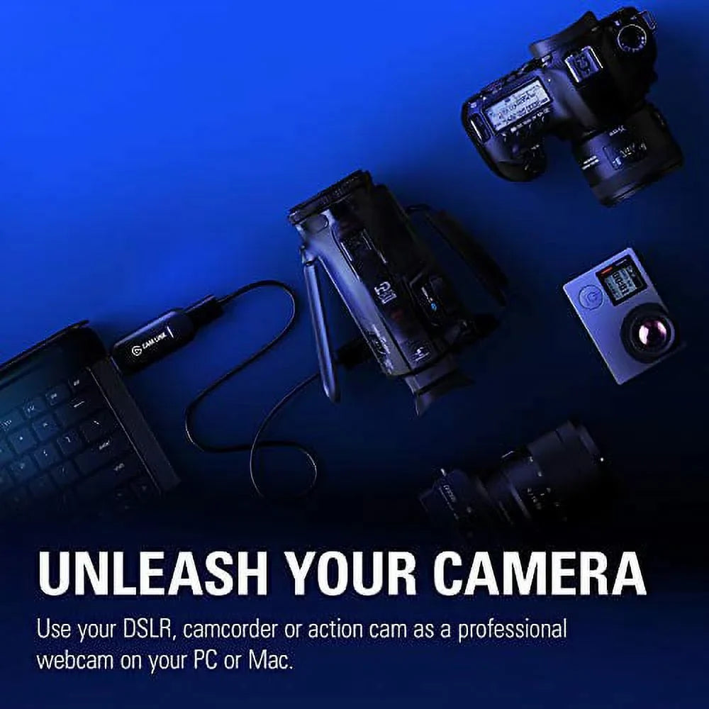 DSLR, at Action Elgato 4K 1080p60 3.0 Cam, Device, Record HDMI Cam 30 Capture Camcorder, Compact FPS, - USB via or Broadcast 4K Link or Live,