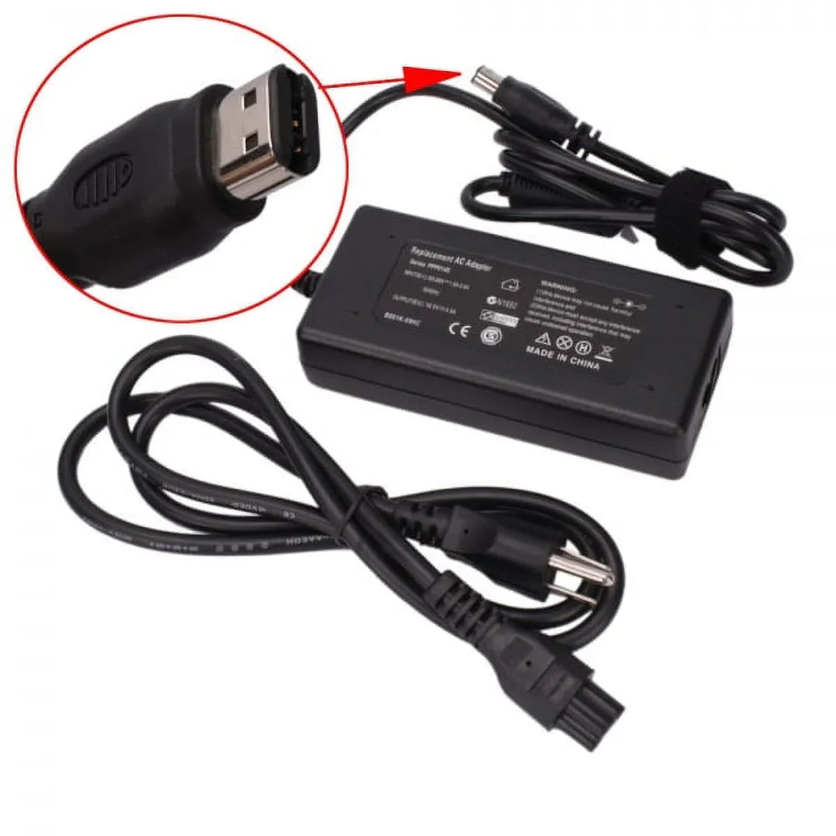 '+Cord R4060 374429-001 for AC 90W Presario Charger Power R4065 HP Adapter R4031 R4000 R4035