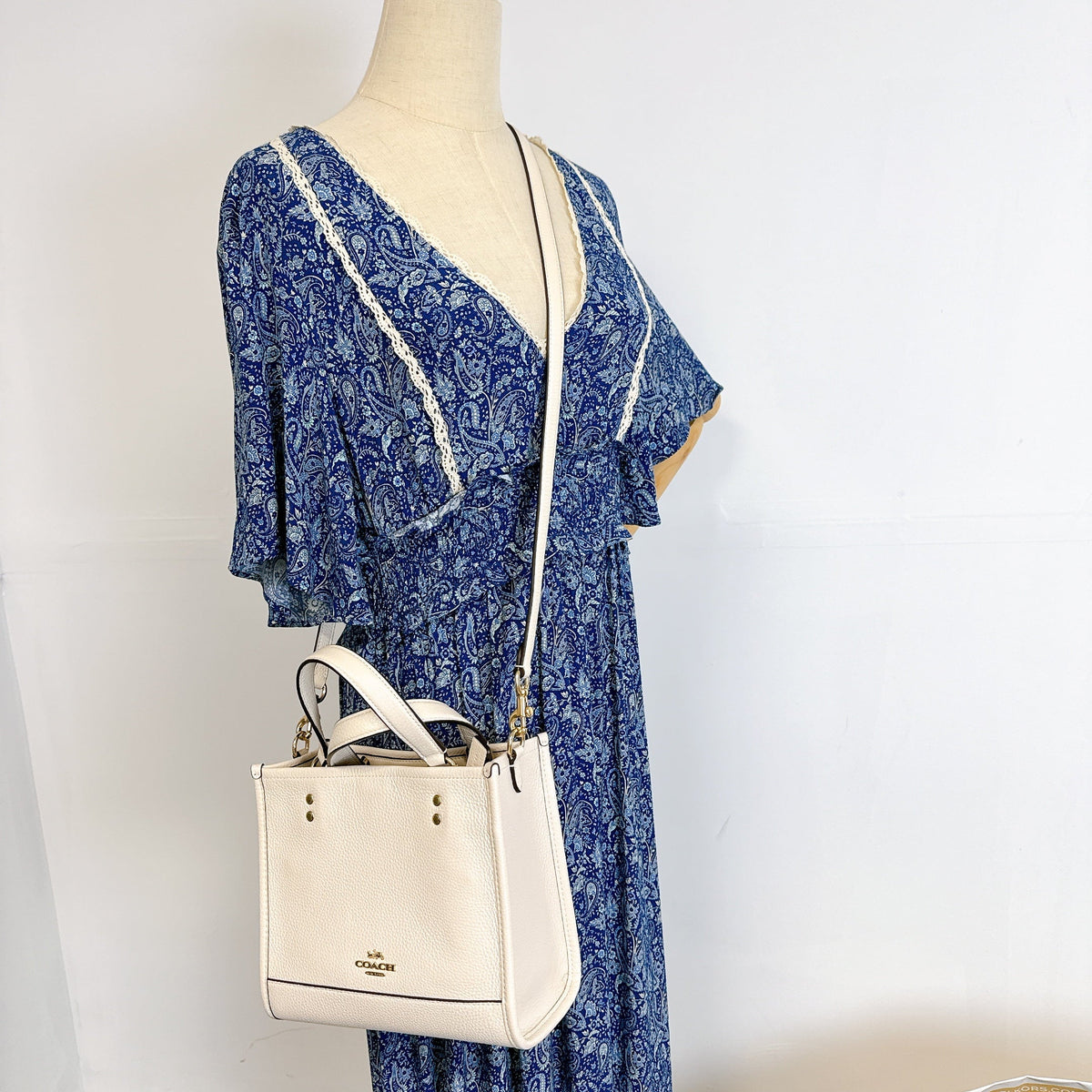 Tote Dempsey IN 22 Chalk CO971 Coach