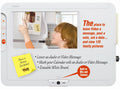 Digital Video Audiovox DPF711K HomeBase Center Message