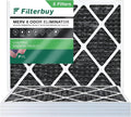 with 8 Carbon MERV Odor Filters HVAC Air Activated Filterbuy 14x20x1 AC (5-Pack) Eliminator Furnace Pleated