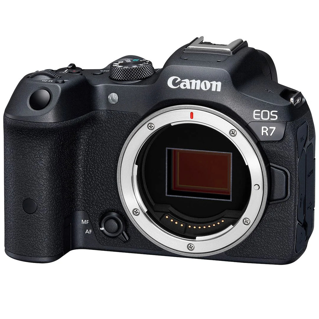 Bundle Case + SanDisk + Card 32GB + R7 EOS Camera Accessory (Body Mirrorless SV Pack Memory Premium with LED 2 Only) Canon Flash