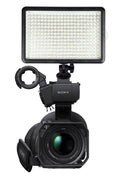 Long Life Multi-LED Sony Video Dimmable (Swivel Light Adapter Multi-Interface FDR-AX53 Includes Professional Head)