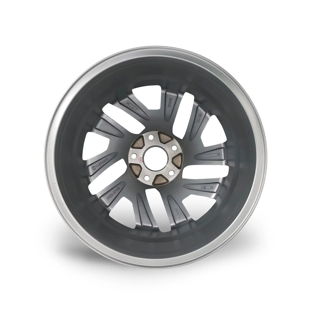 x for OEM 2016 Honda Velospinner New spoke Automotive 17" Twisted 7" Wheel Brand 64069A Alloy 2015, Replacement Quality Silver Rim Single CR-V